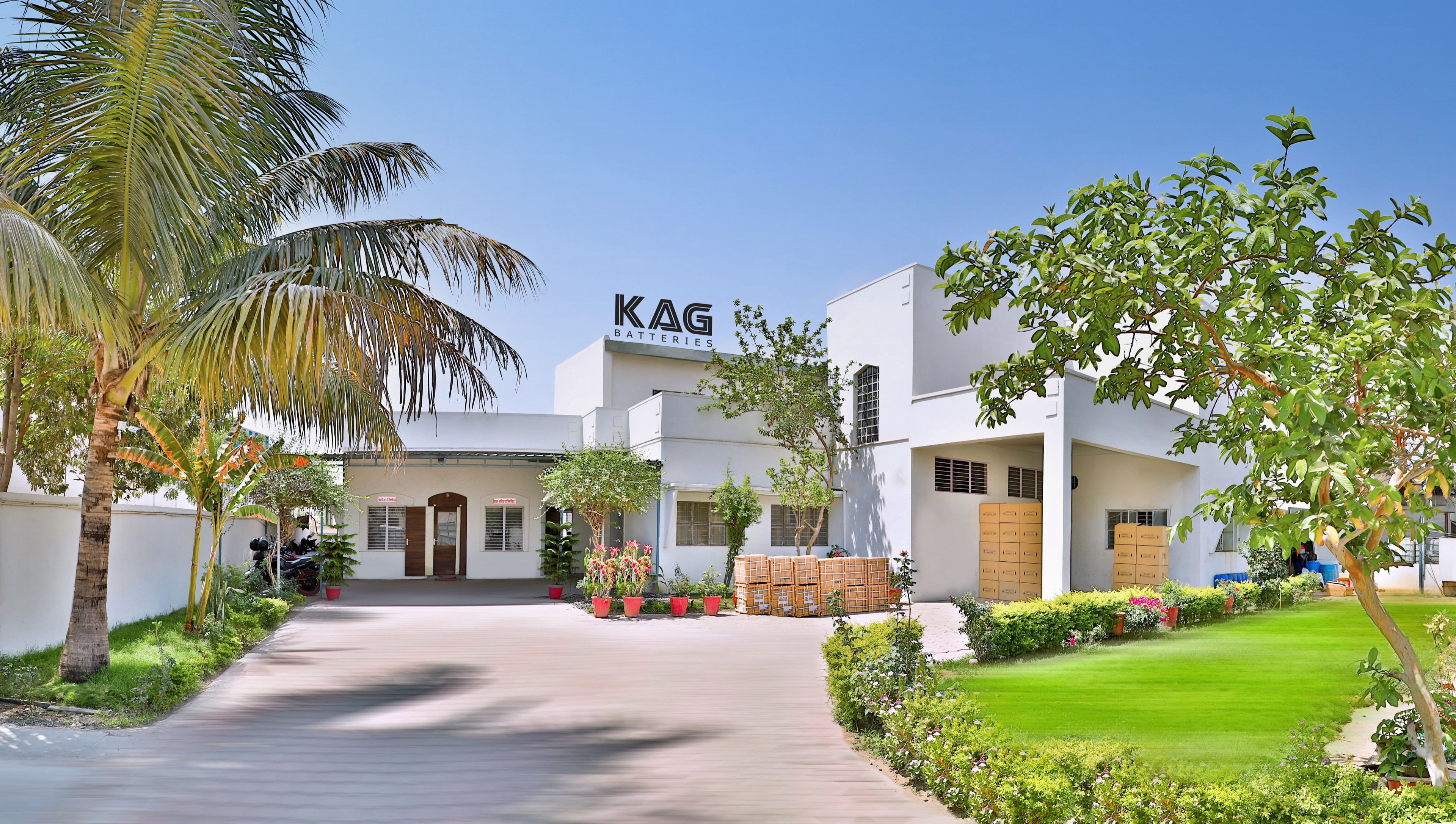 KAG Batteries factory in Indore