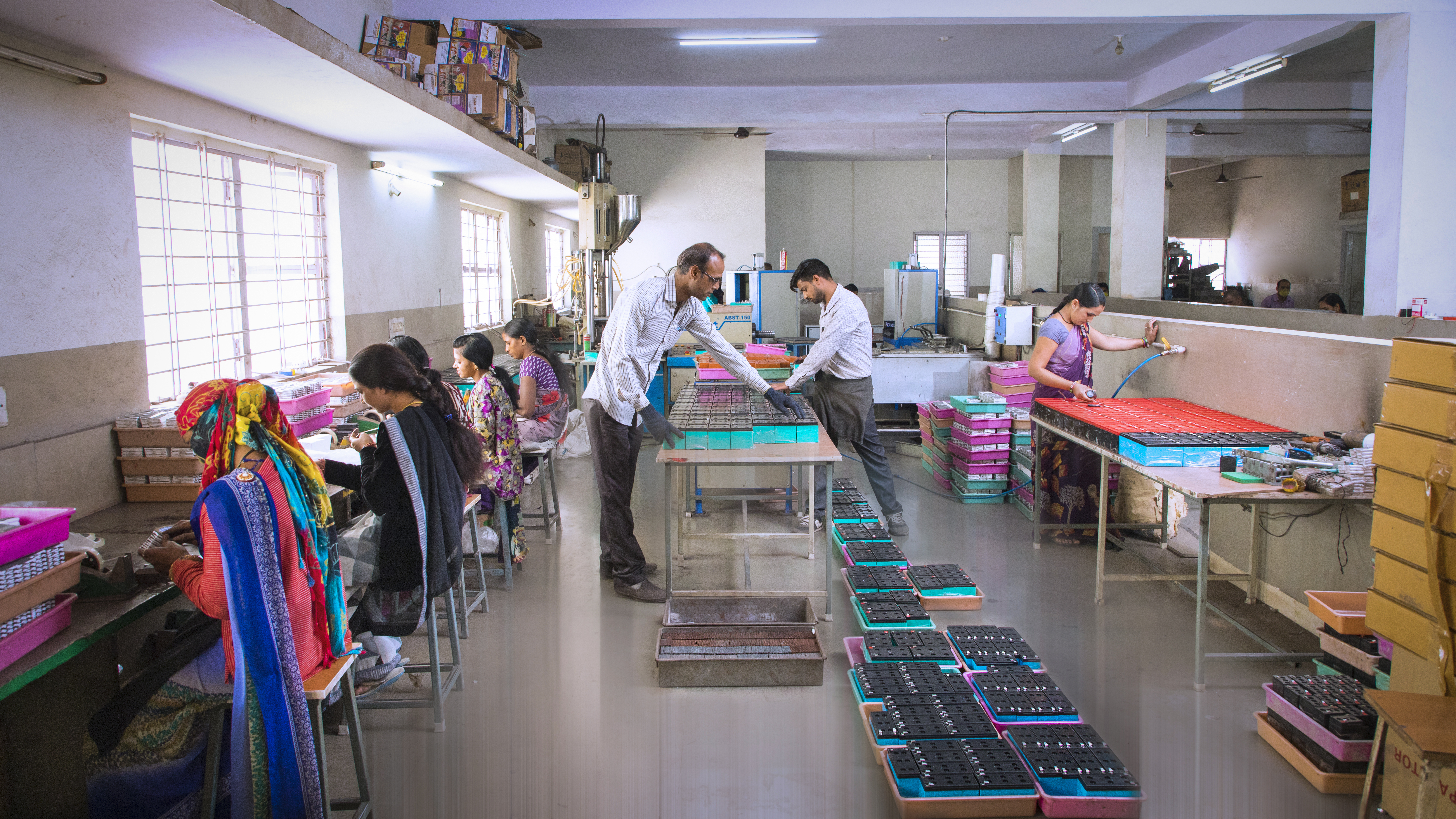 Factory assembly area